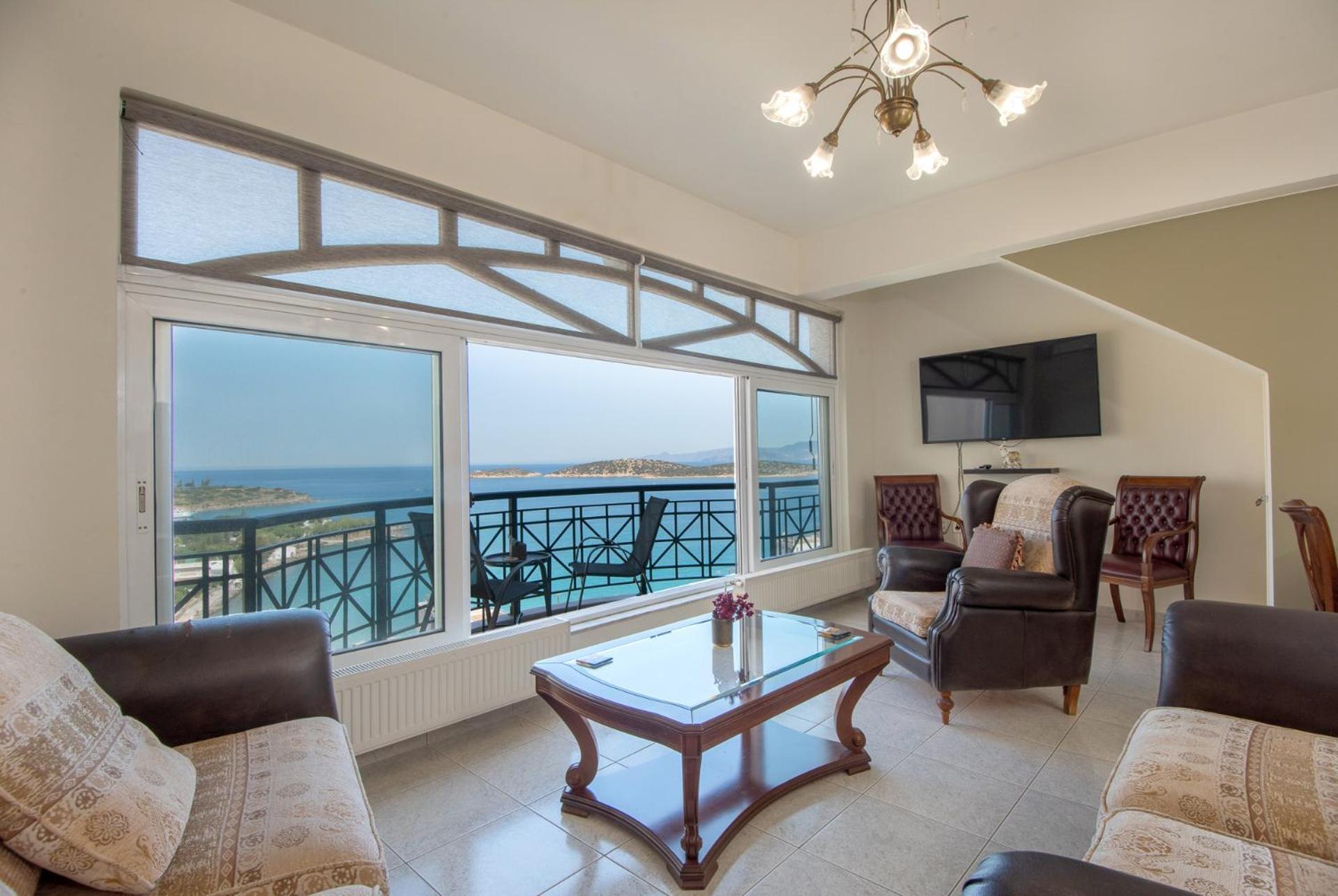Vasiliki Island View House Apartment อายิโอสนิโกลาโอส ภายนอก รูปภาพ
