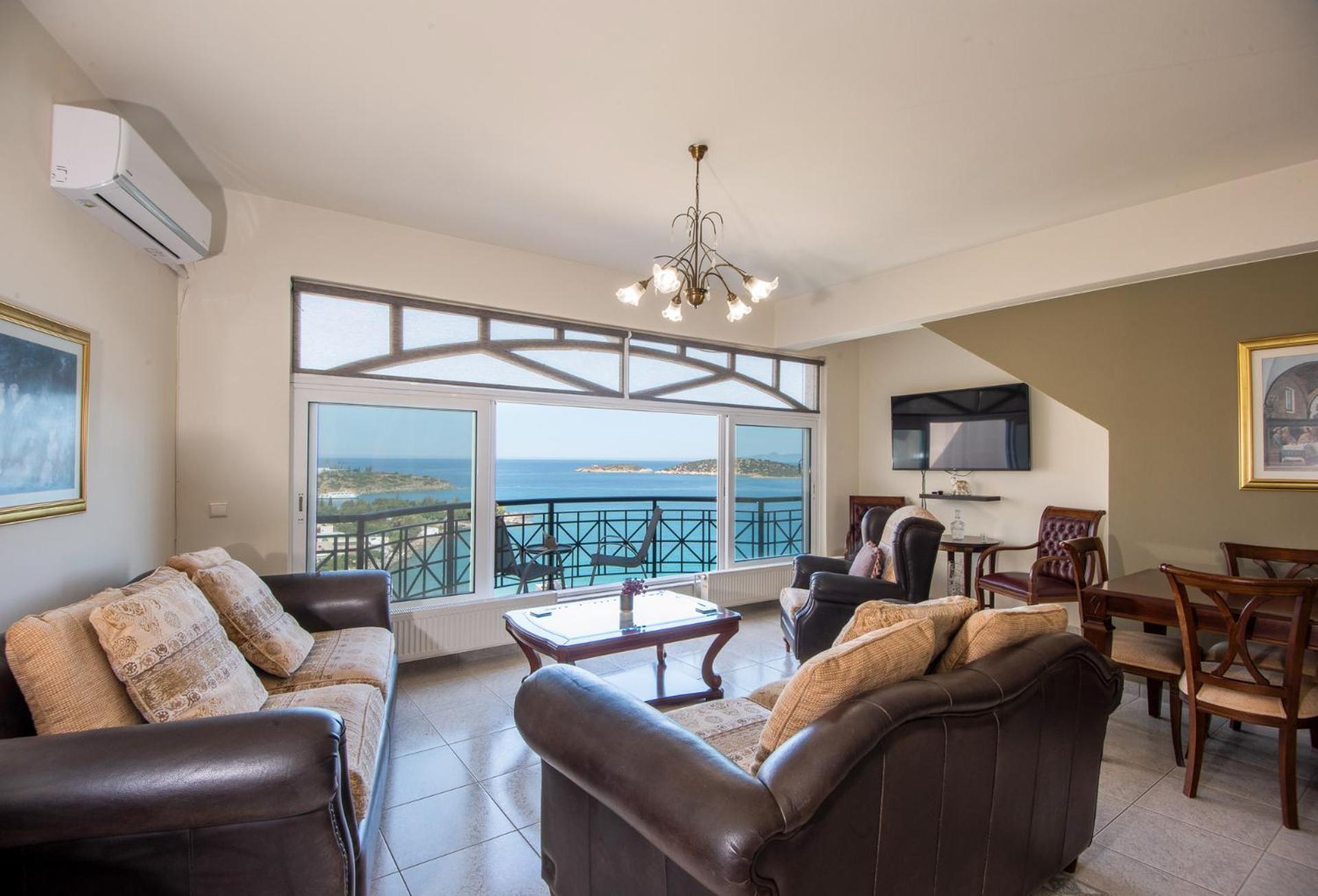 Vasiliki Island View House Apartment อายิโอสนิโกลาโอส ภายนอก รูปภาพ
