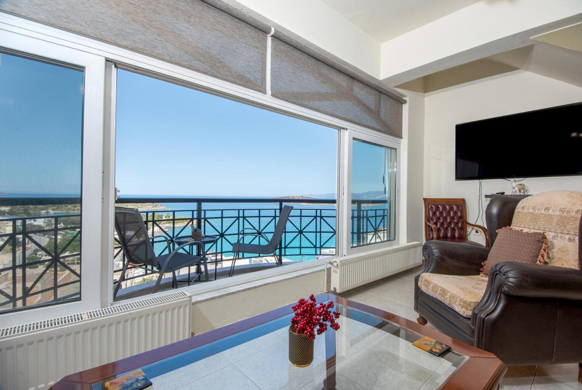 Vasiliki Island View House Apartment อายิโอสนิโกลาโอส ภายนอก รูปภาพ